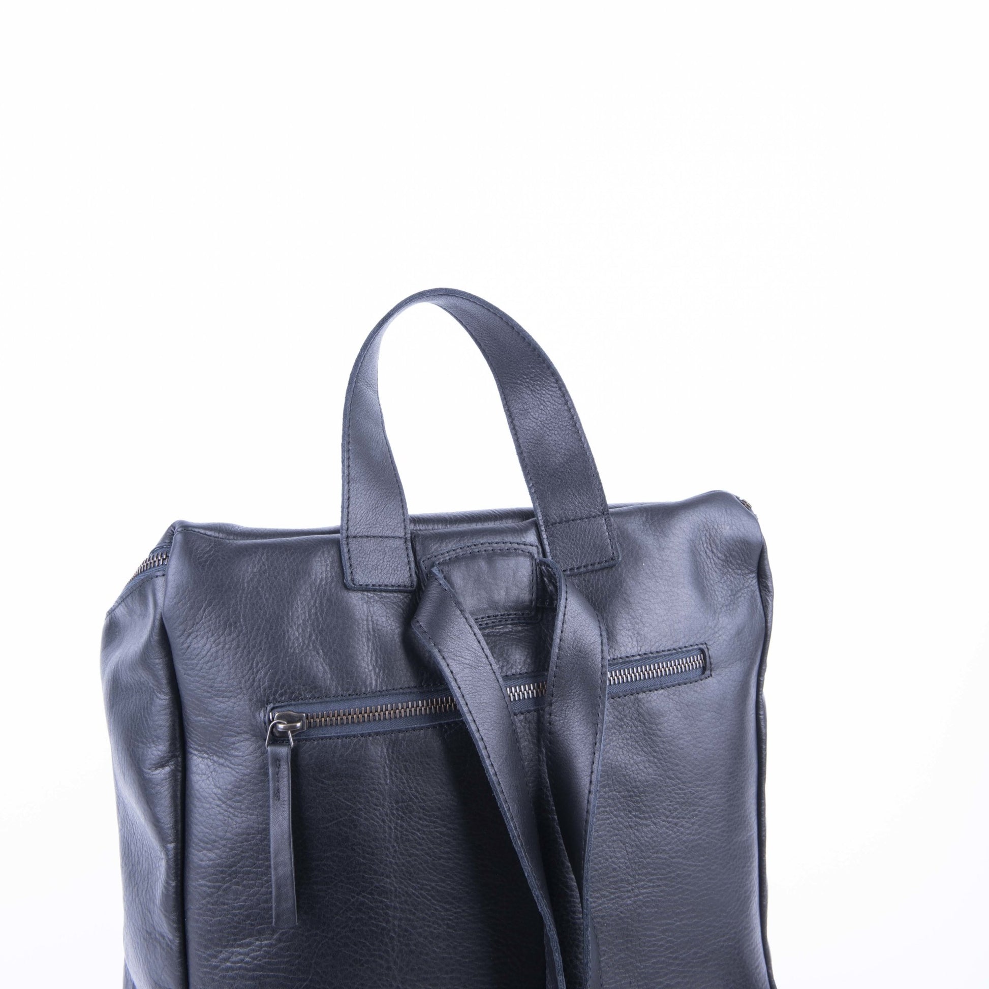Andy mousse nero - zaino in pelle nera - Marta Ray