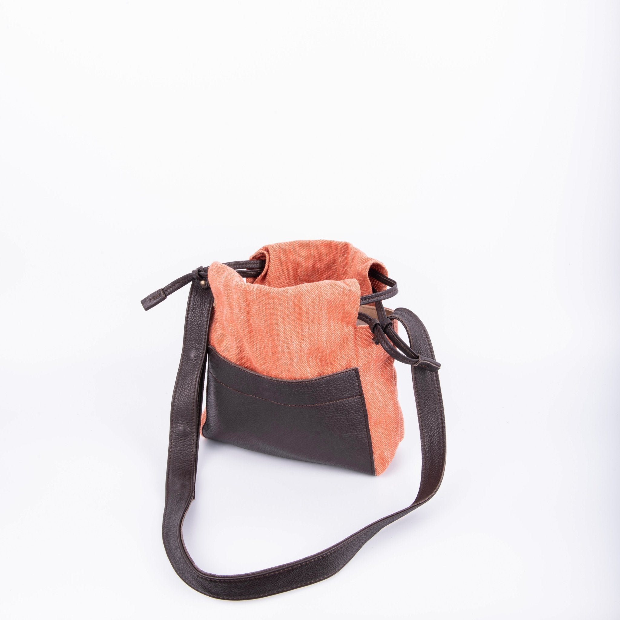 Ariela alamatt zucca+bull testa di moro - borsa a tracolla arancione - Marta Ray