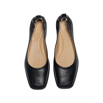 Ballerina Fiore glossy nero - Marta Ray