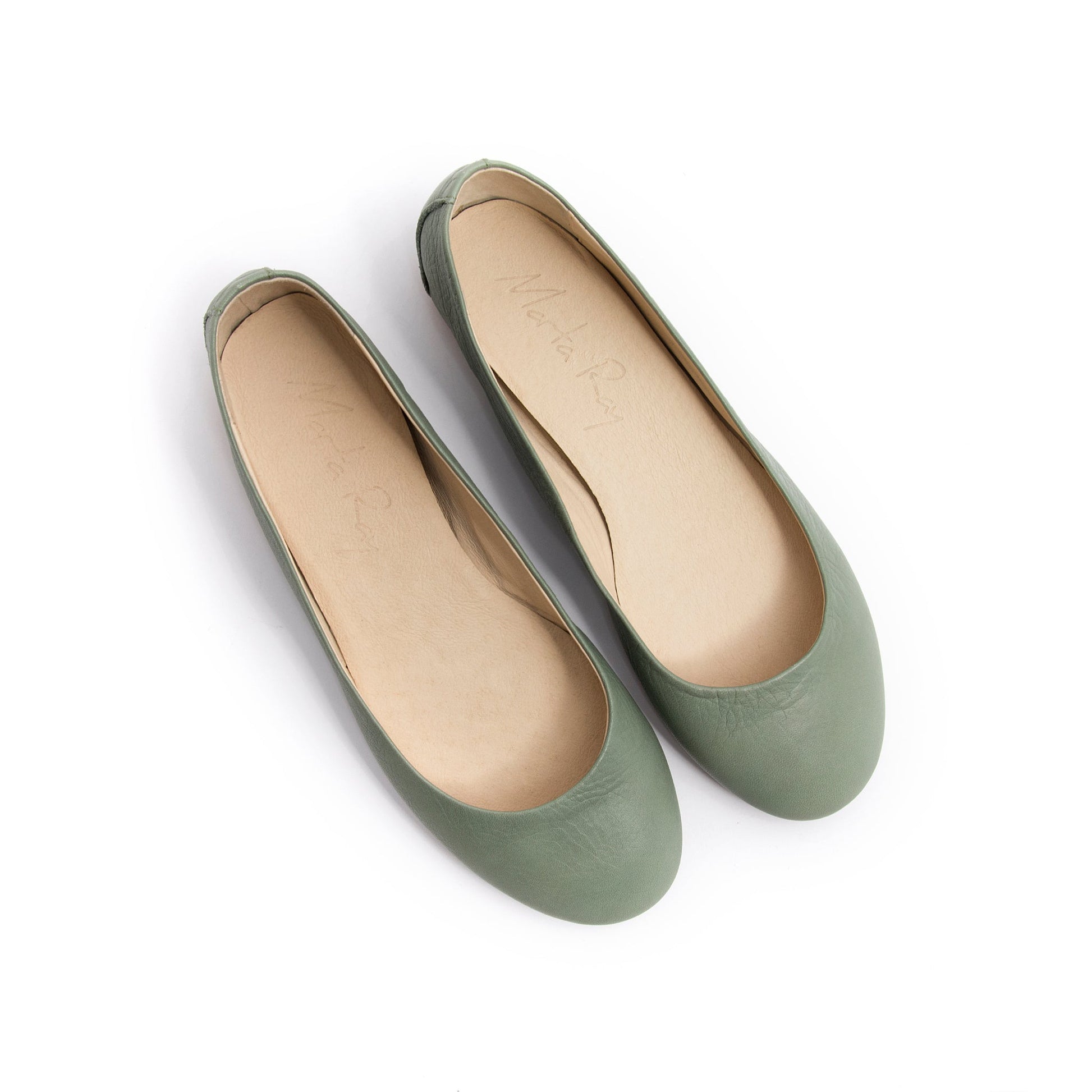 Ballerina foderata mousse muschio - Marta Ray