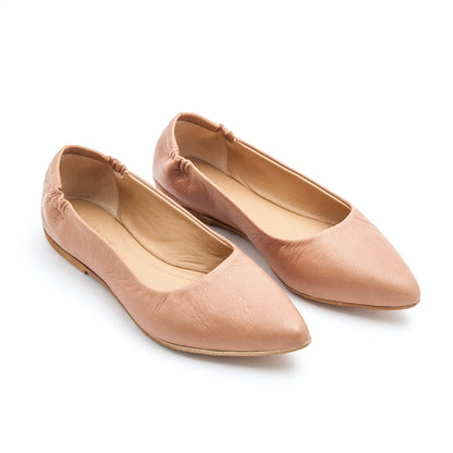 Ballerina punta sacchetto mousse cammeo - Marta Ray