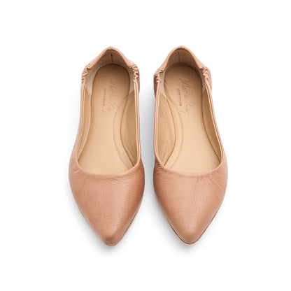Ballerina punta sacchetto mousse cammeo - Marta Ray