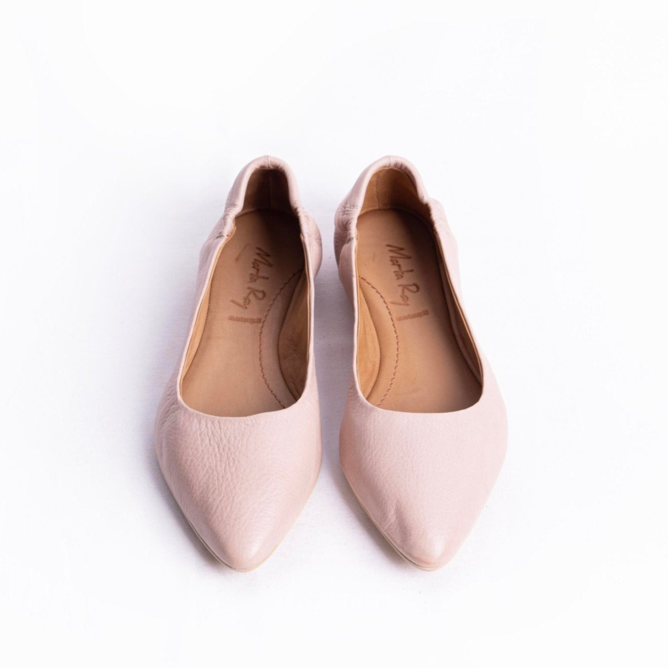 Ballerina punta sacchetto mousse nudo - Marta Ray