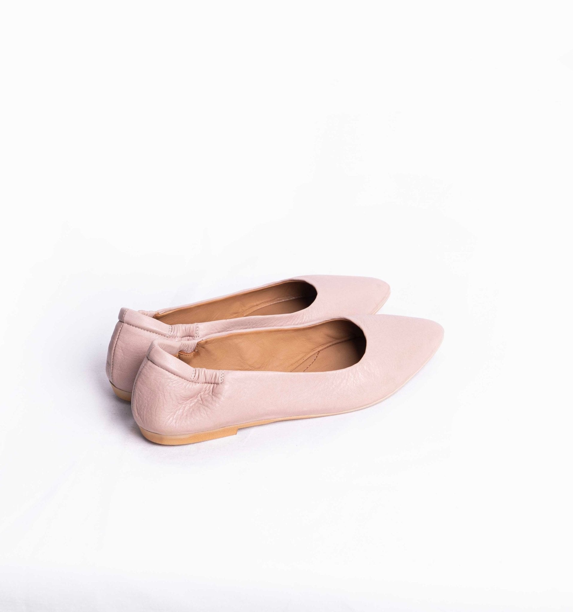 Ballerina punta sacchetto mousse nudo - Marta Ray