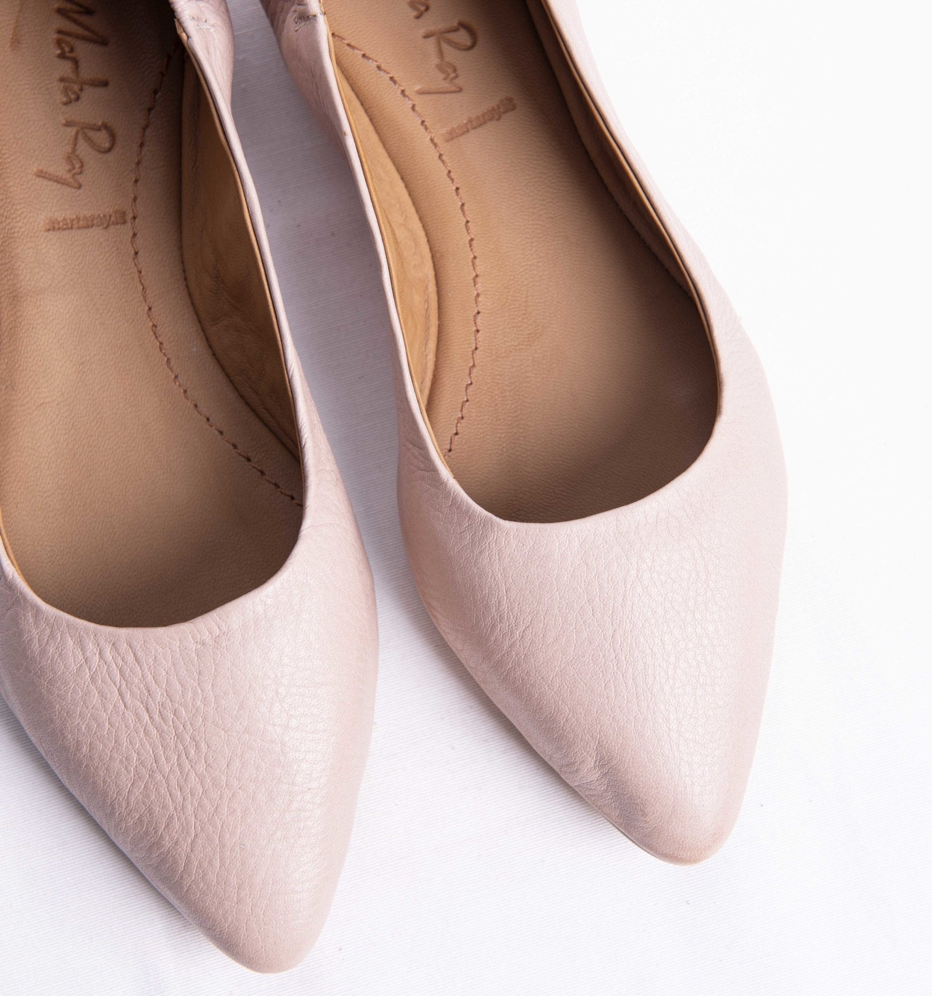 Ballerina punta sacchetto mousse nudo - Marta Ray