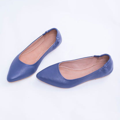 Ballerina punta sacchetto mousse purple - Marta Ray