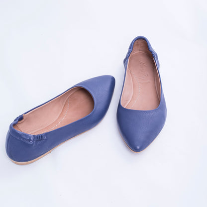 Ballerina punta sacchetto mousse purple - Marta Ray