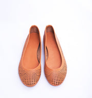 Ballerina quadri mousse arancio - Marta Ray