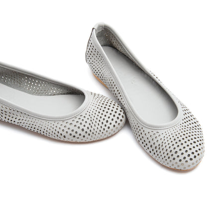 Ballerina quadri mousse nebbia - Marta Ray