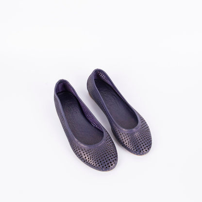 ballerina quadri mousse perlato purple - Marta Ray