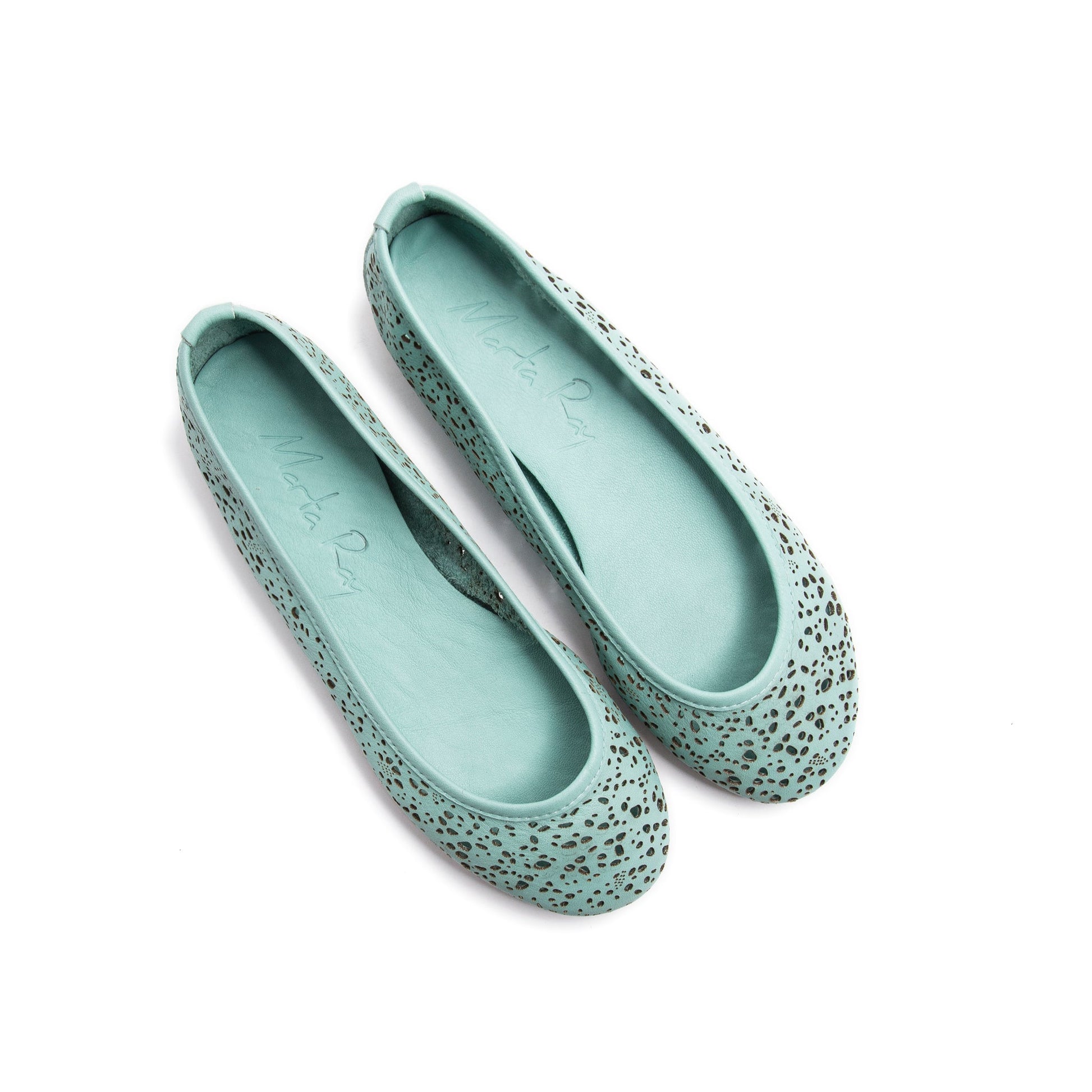 Ballerina ricamo mousse acqua - Marta Ray