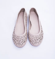 Ballerina ricamo mousse aglio - Marta Ray