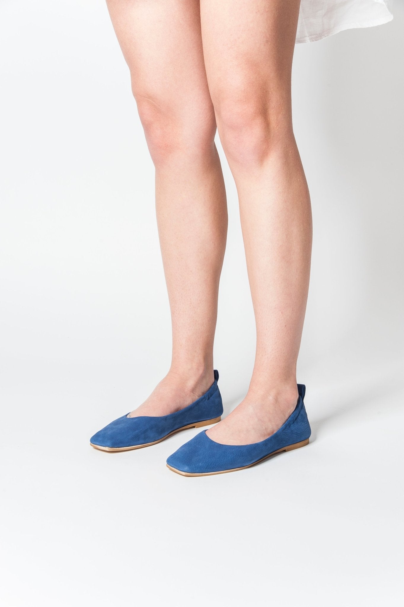 Ballerina sacchetto quadrata long beach blu indemioniato - Marta Ray