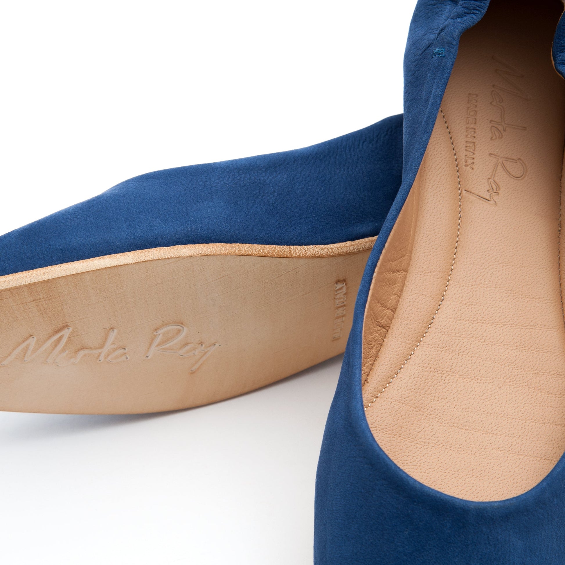 Ballerina sacchetto quadrata long beach blu indemioniato - Marta Ray
