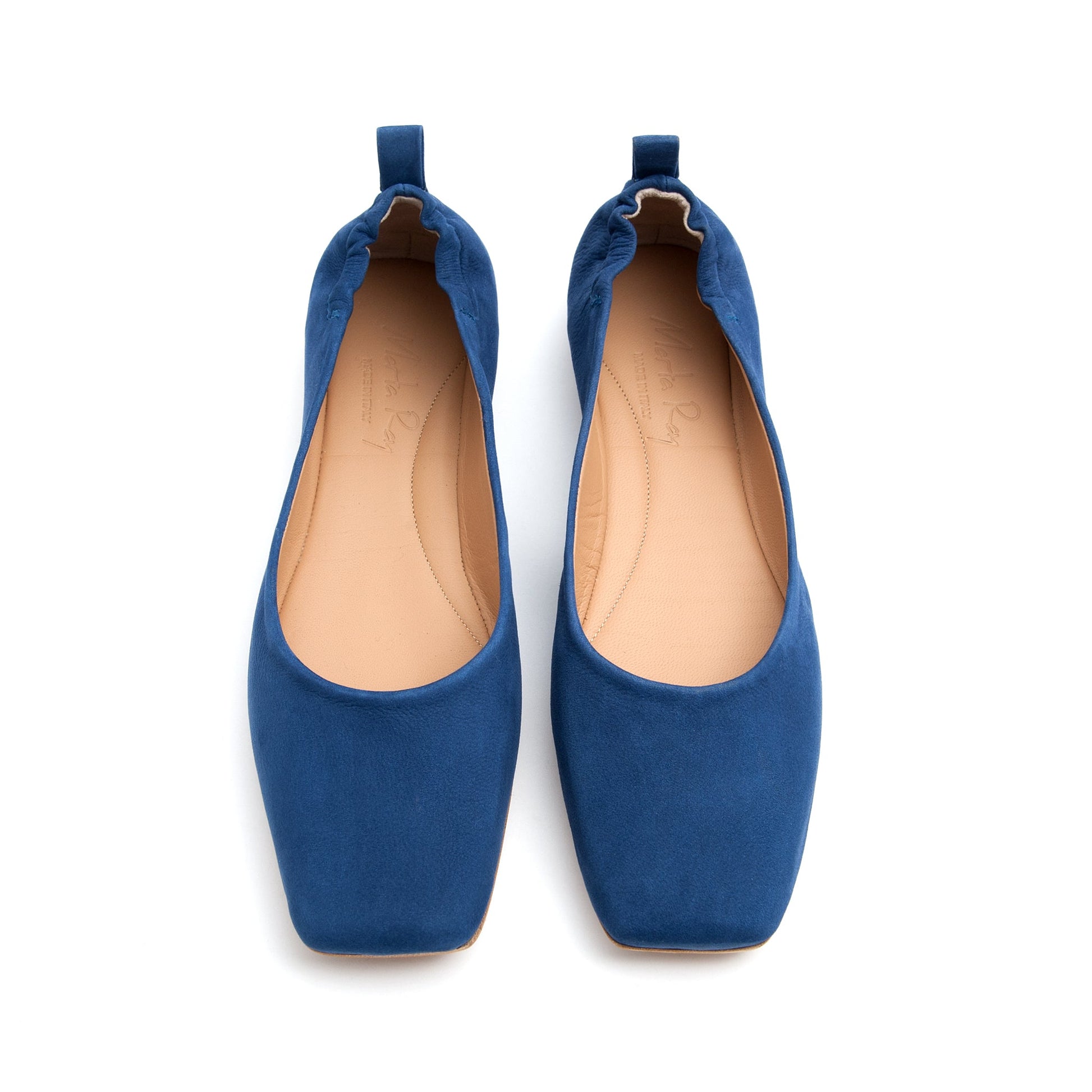 Ballerina sacchetto quadrata long beach blu indemioniato - Marta Ray