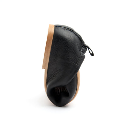 Ballerina sacchetto quadrata mousse nero - Marta Ray