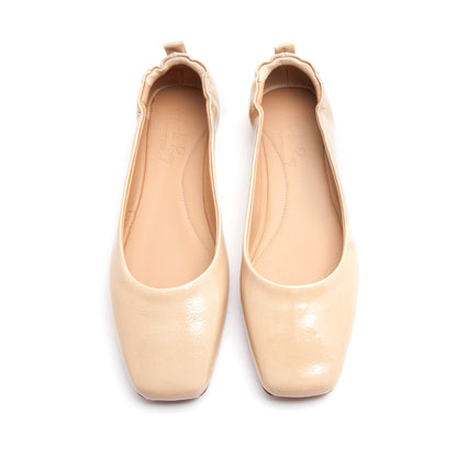 Ballerina sacchetto quadrata naplak sesamo - Marta Ray