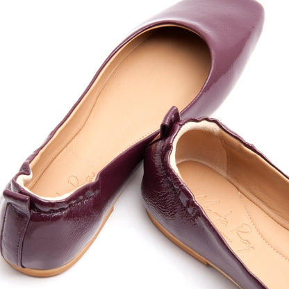 Ballerina sacchetto quadrata naplak viola - Marta Ray