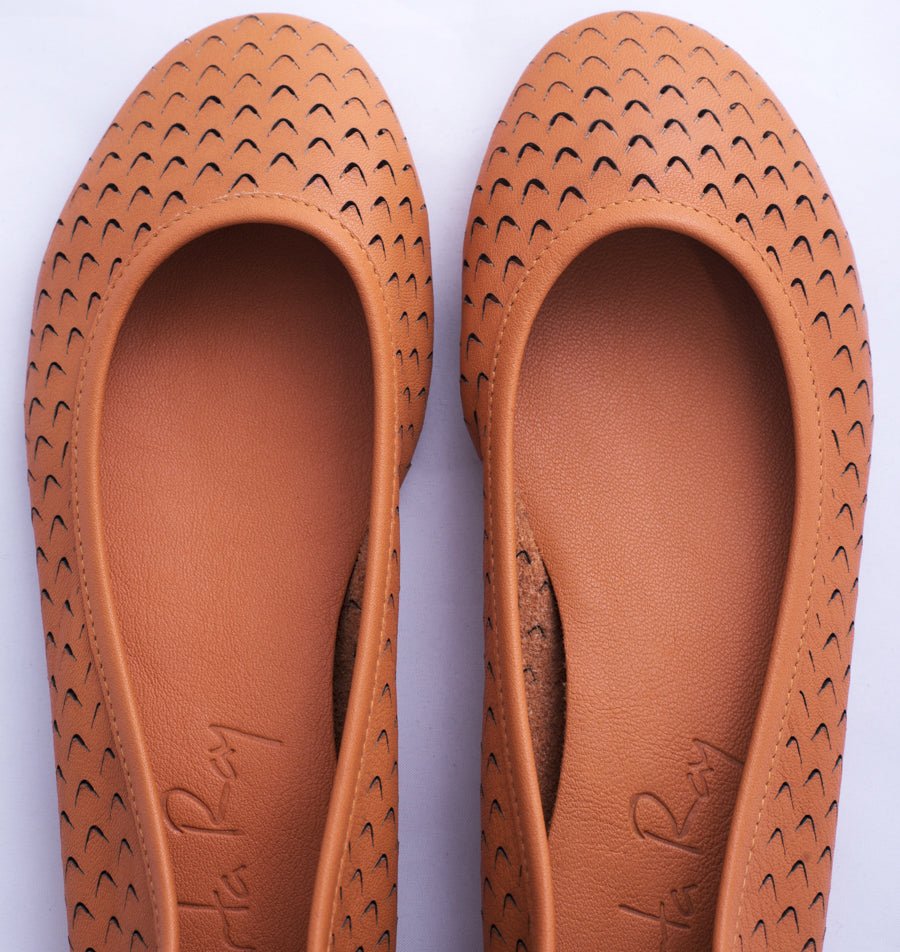Ballerina squametta mousse arancio - Marta Ray