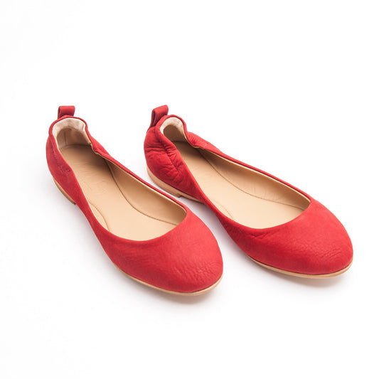 Ballerina Tonda Sacchetto LB Rosso - Marta Ray