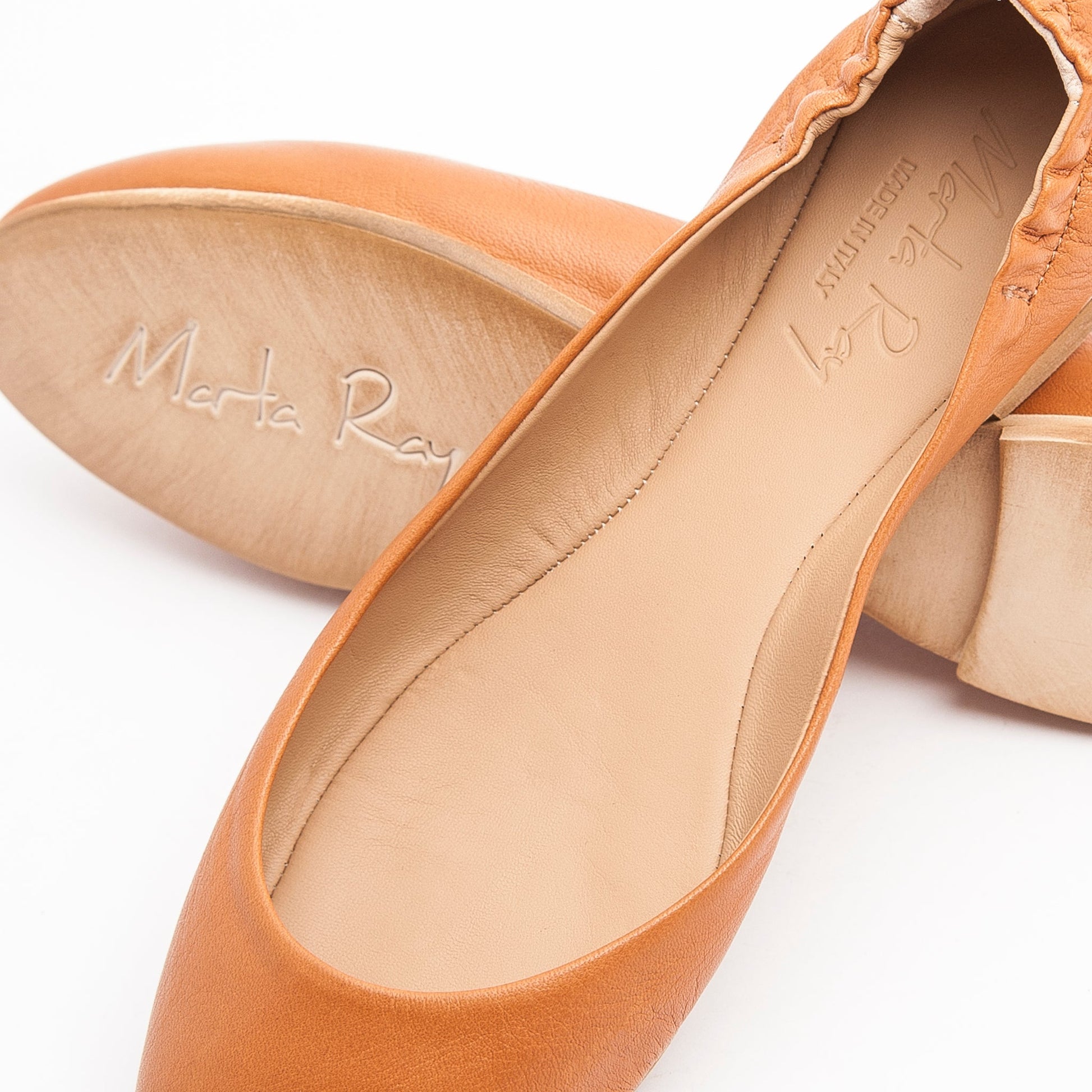 Ballerina Tonda Sacchetto M Whisky - Marta Ray