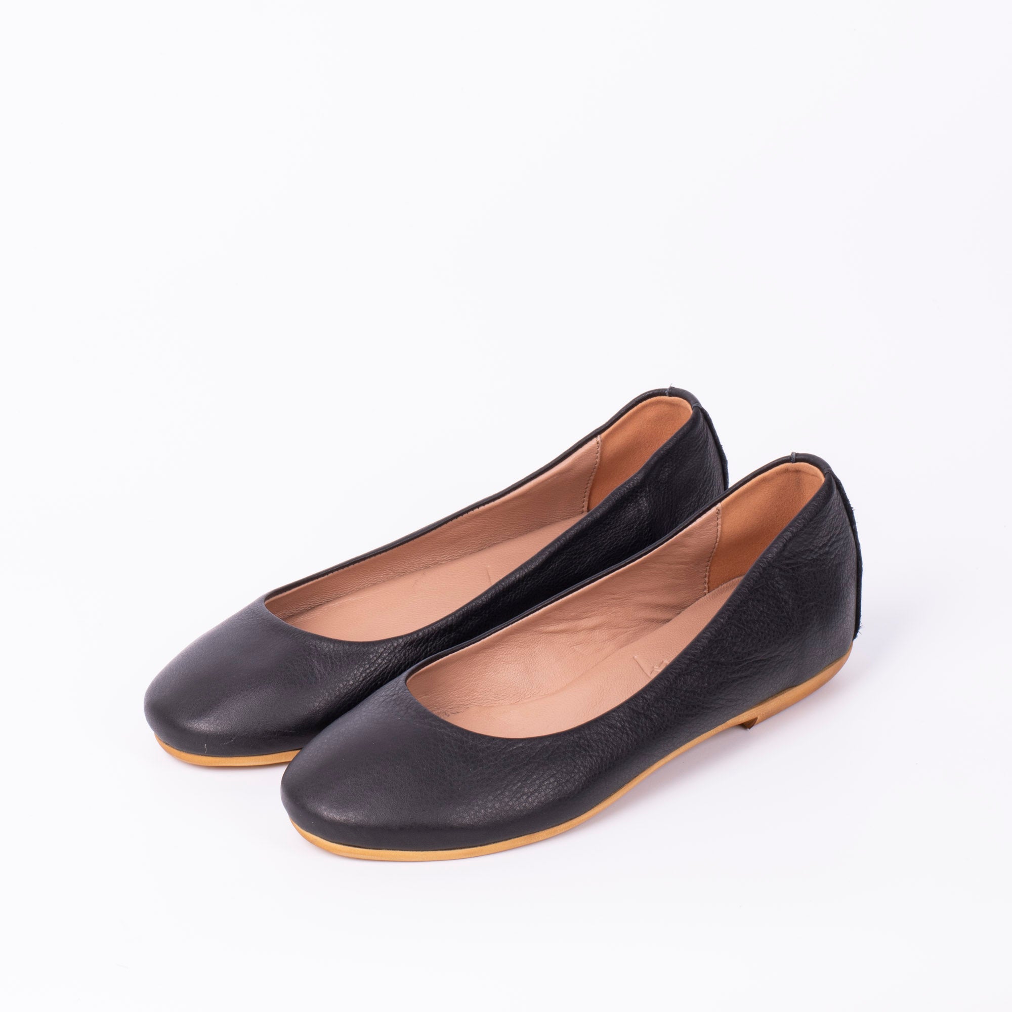 Ballerina foderata mousse nero