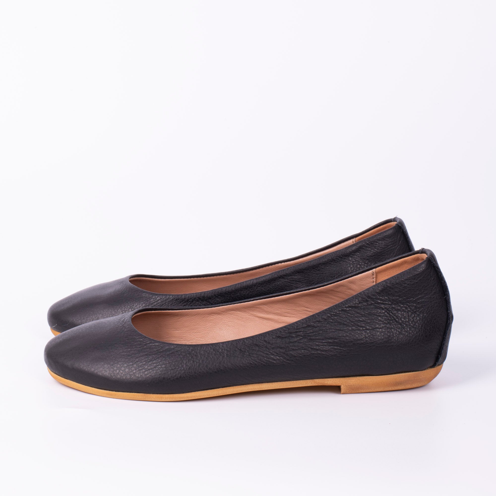 Ballerina foderata mousse nero