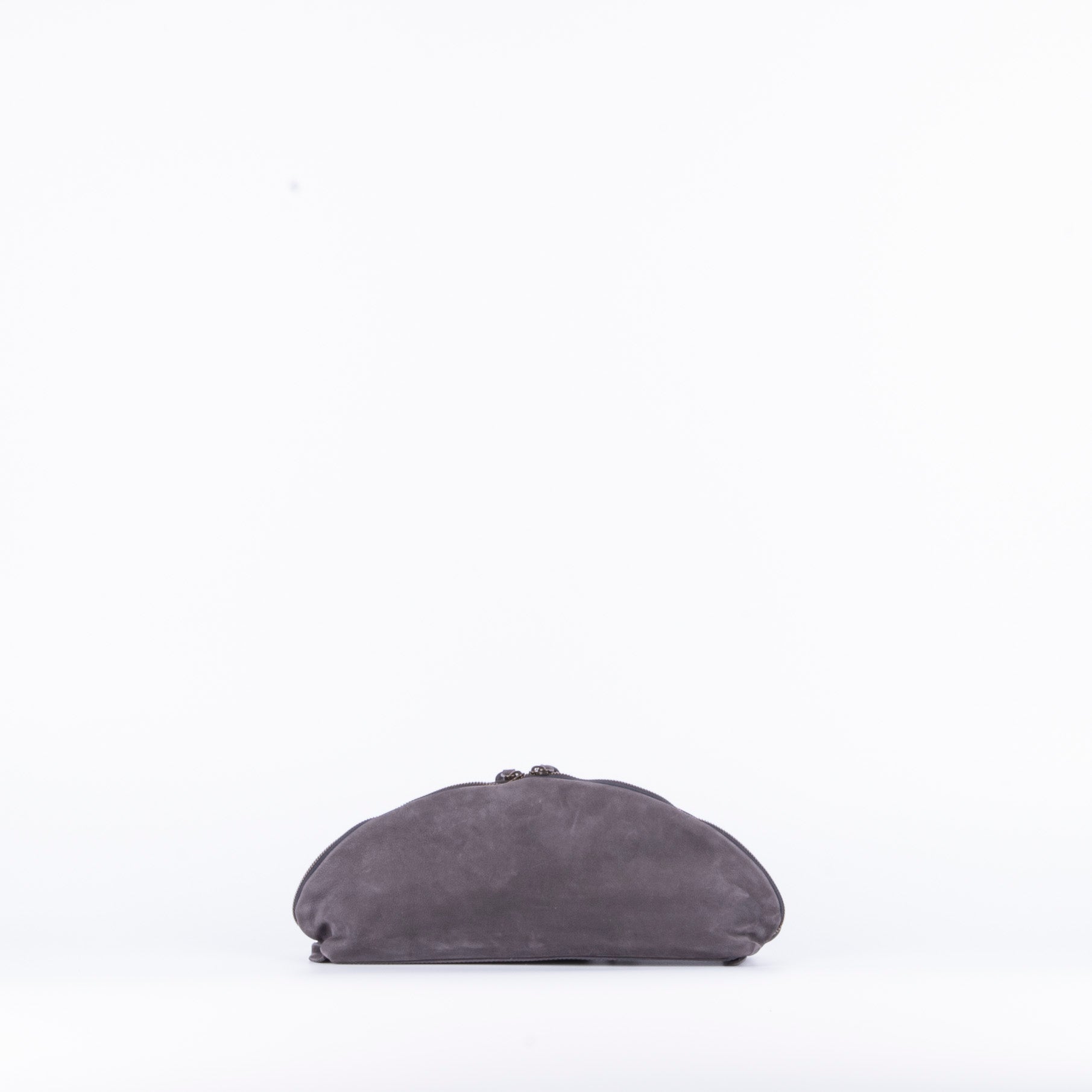 Blanca long beach fumo - pochette in pelle grigio - Marta Ray