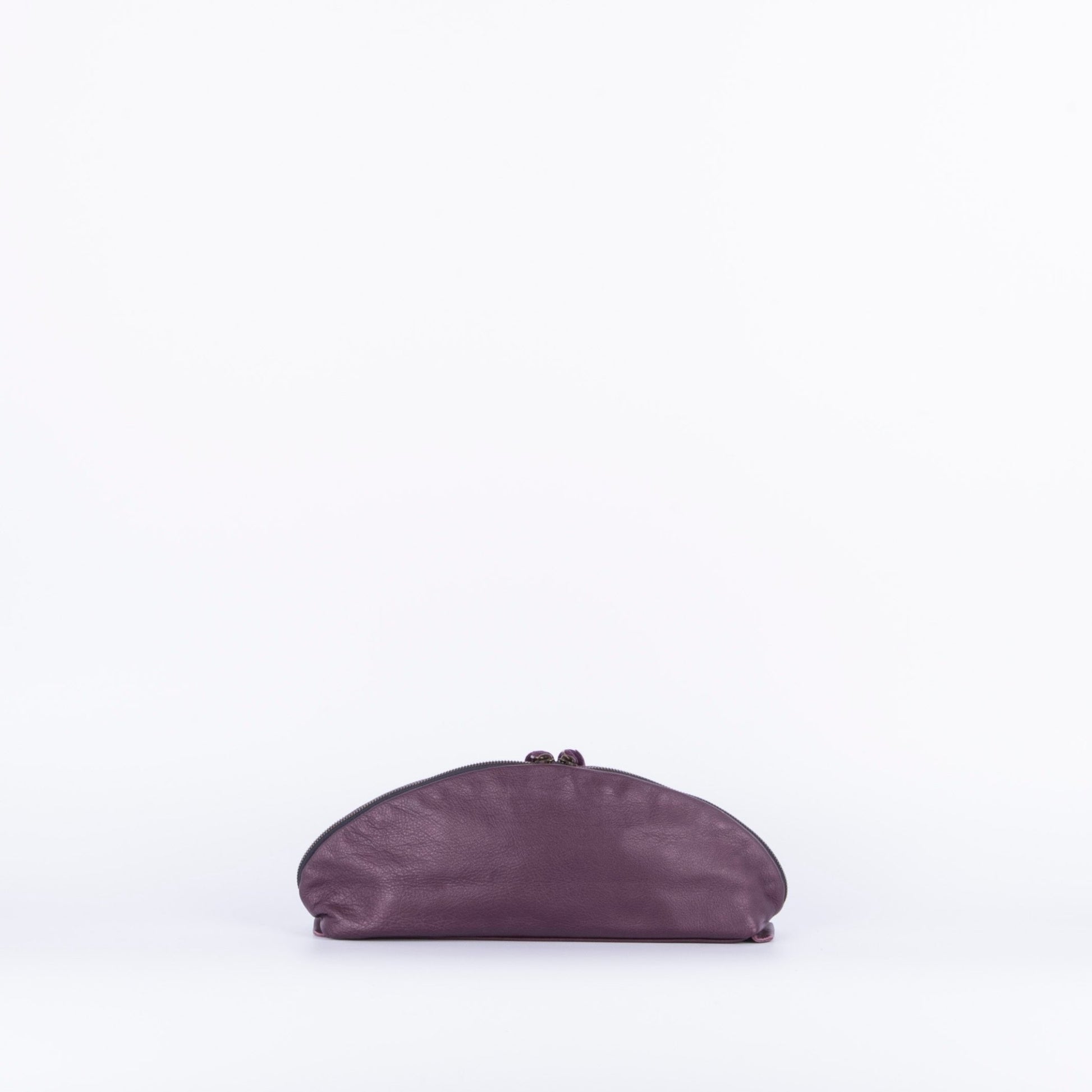Blanca mousse grave wine - pochette in pelle viola - Marta Ray