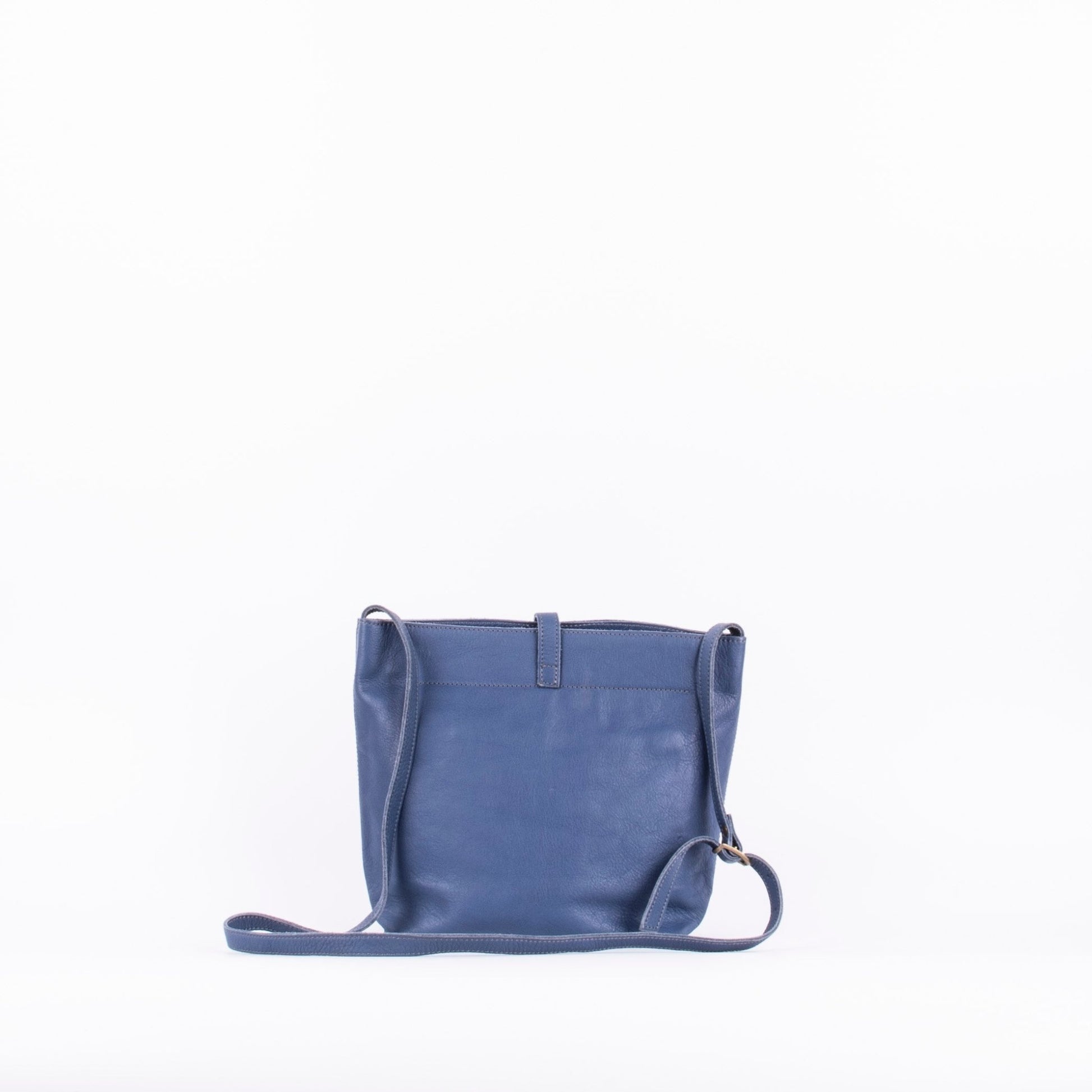 Bobbie amalfi blu - borsa a tracolla in pelle blu - Marta Ray
