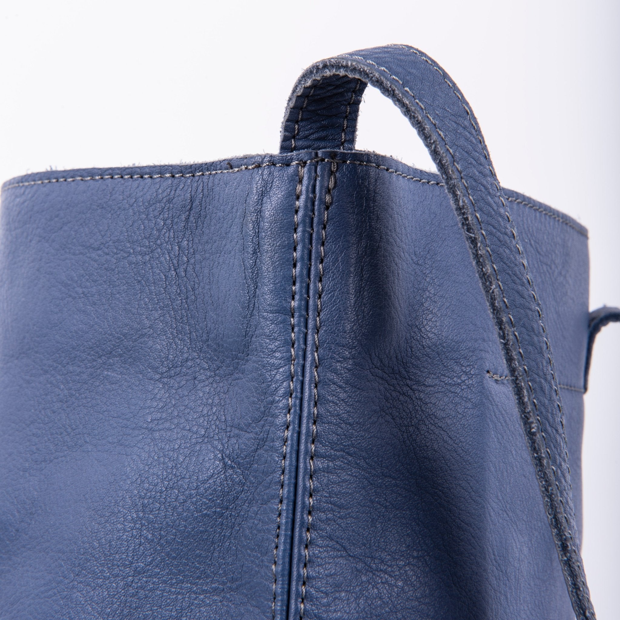 Bobbie amalfi blu - borsa a tracolla in pelle blu - Marta Ray