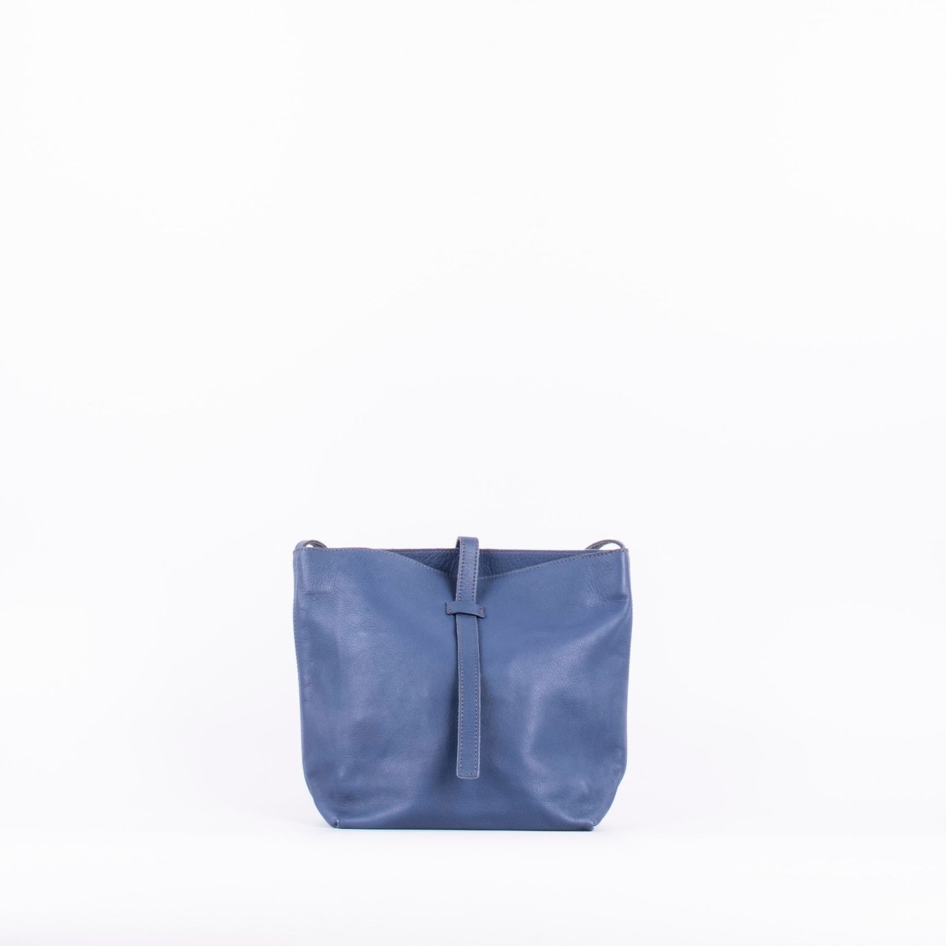 Bobbie amalfi blu - borsa a tracolla in pelle blu - Marta Ray