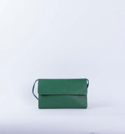 Isabell saffiano verde