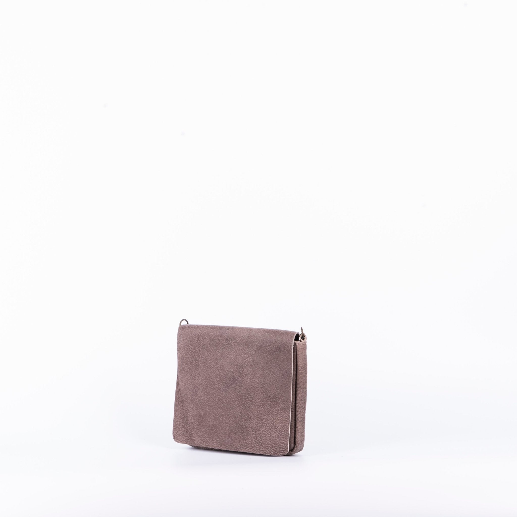 Brigitte bufalo marrone - pochette a tracolla in pelle marrone - Marta Ray