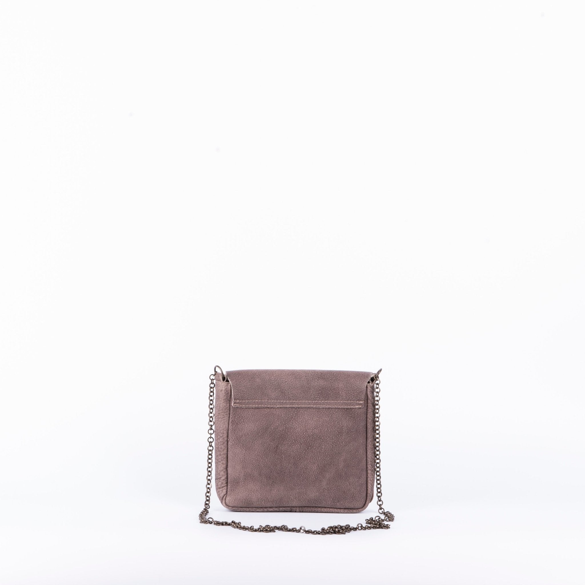 Brigitte bufalo marrone - pochette a tracolla in pelle marrone - Marta Ray