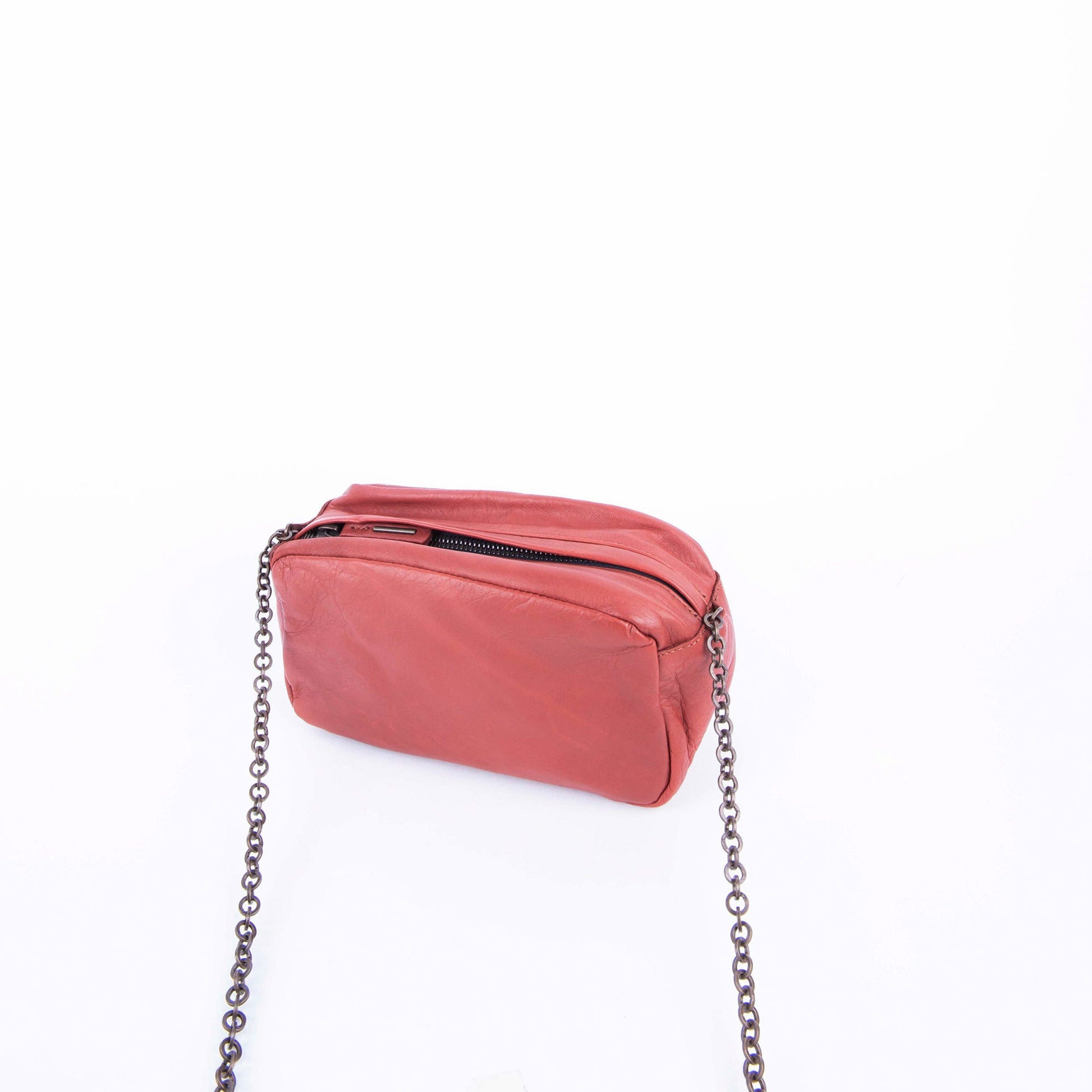 Brook mousse cuoio inglese - pochette a tracolla in pelle marrone - Marta Ray