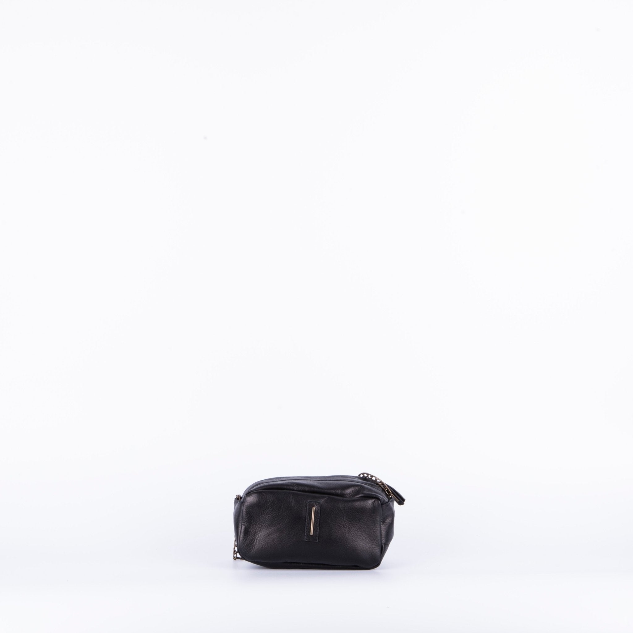 Brook mousse nero - pochette a tracolla in pelle nero - Marta Ray