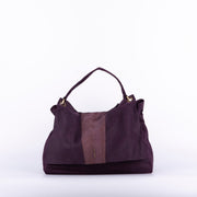 Carrie long beach s.wine+long beach grape wine - borsa a tracolla in pelle rossa - Marta Ray