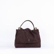 Carrie long beach tdm - borsa a tracolla grande in pelle marrone - Marta Ray