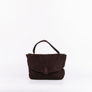 Celeste long beach tdm - postina a tracolla in pelle marrone - Marta Ray