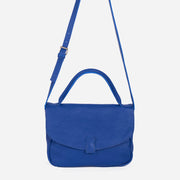Celeste new york bluebird - postina a tracolla in pelle blu - Marta Ray