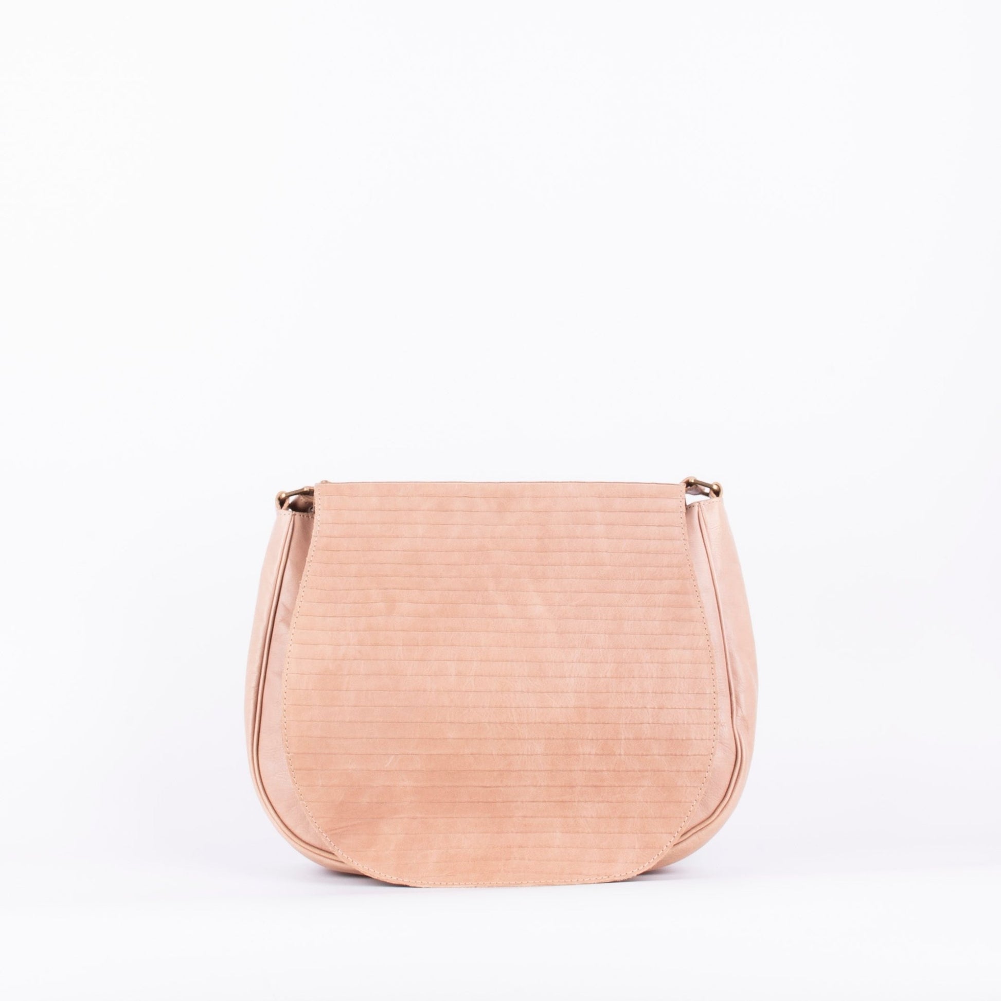 Charlie arpa bolivia corda - postina a tracolla in pelle beige - Marta Ray