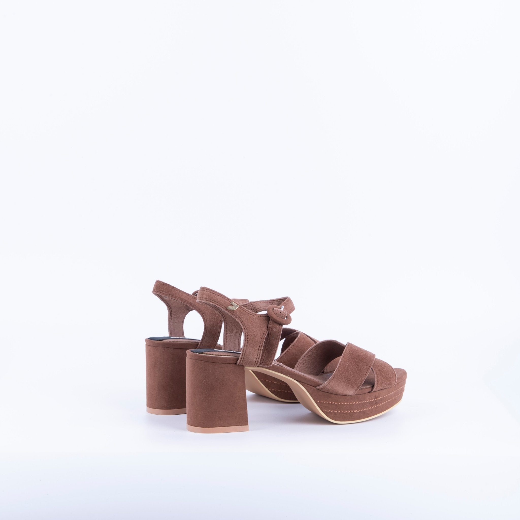 Closet GIO48564 - sandalo in camoscio marrone - Marta Ray