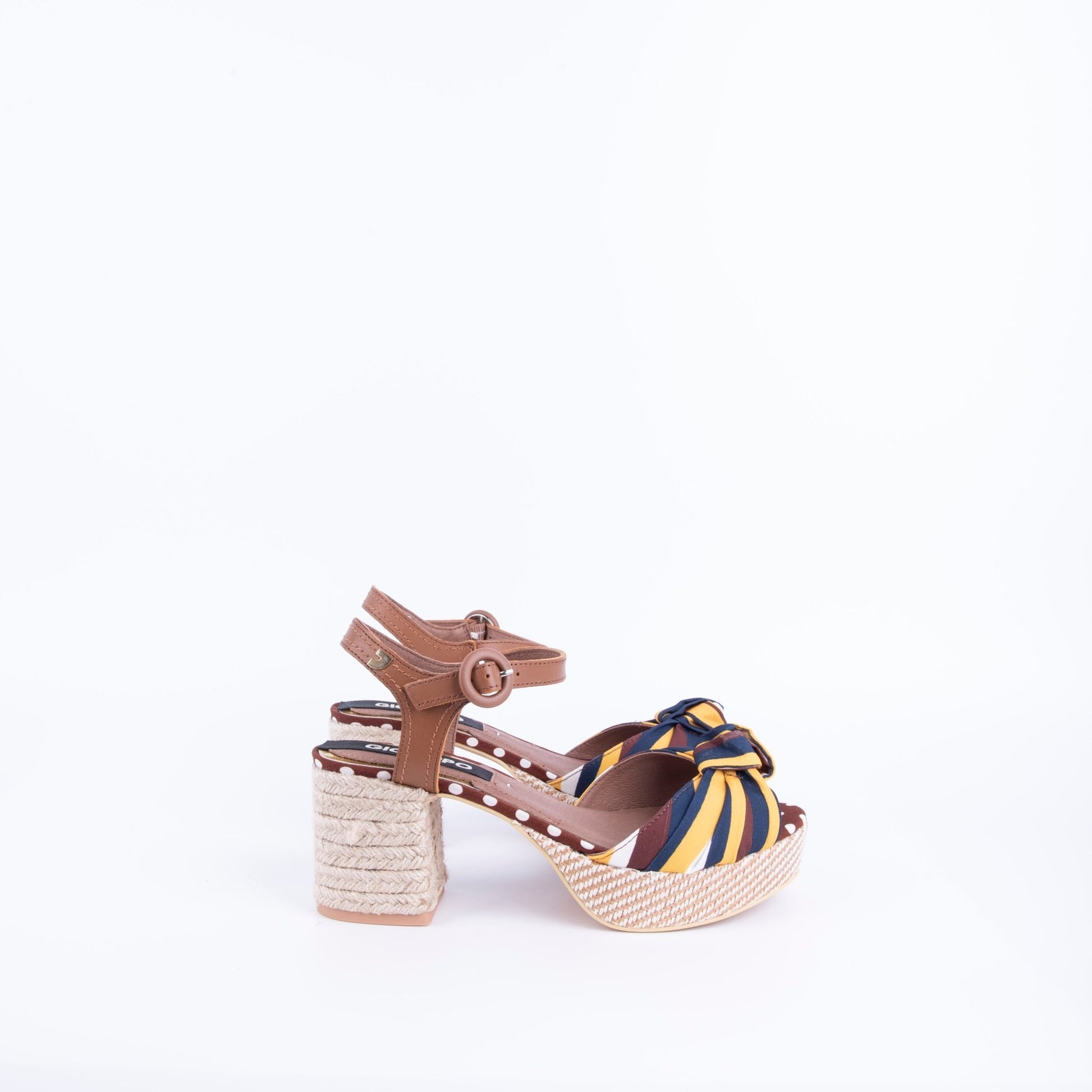 Closet GIO48783 - sandalo in pelle marrone - Marta Ray