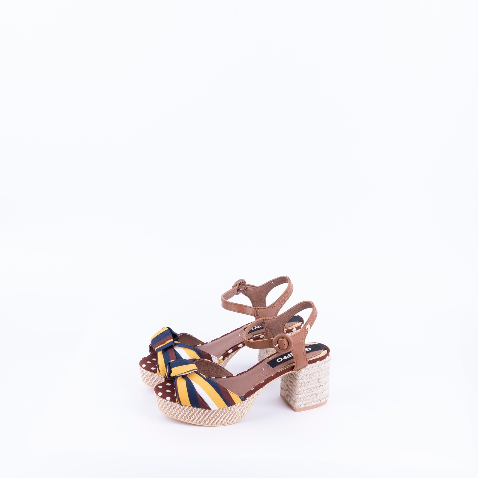 Closet GIO48783 - sandalo in pelle marrone - Marta Ray