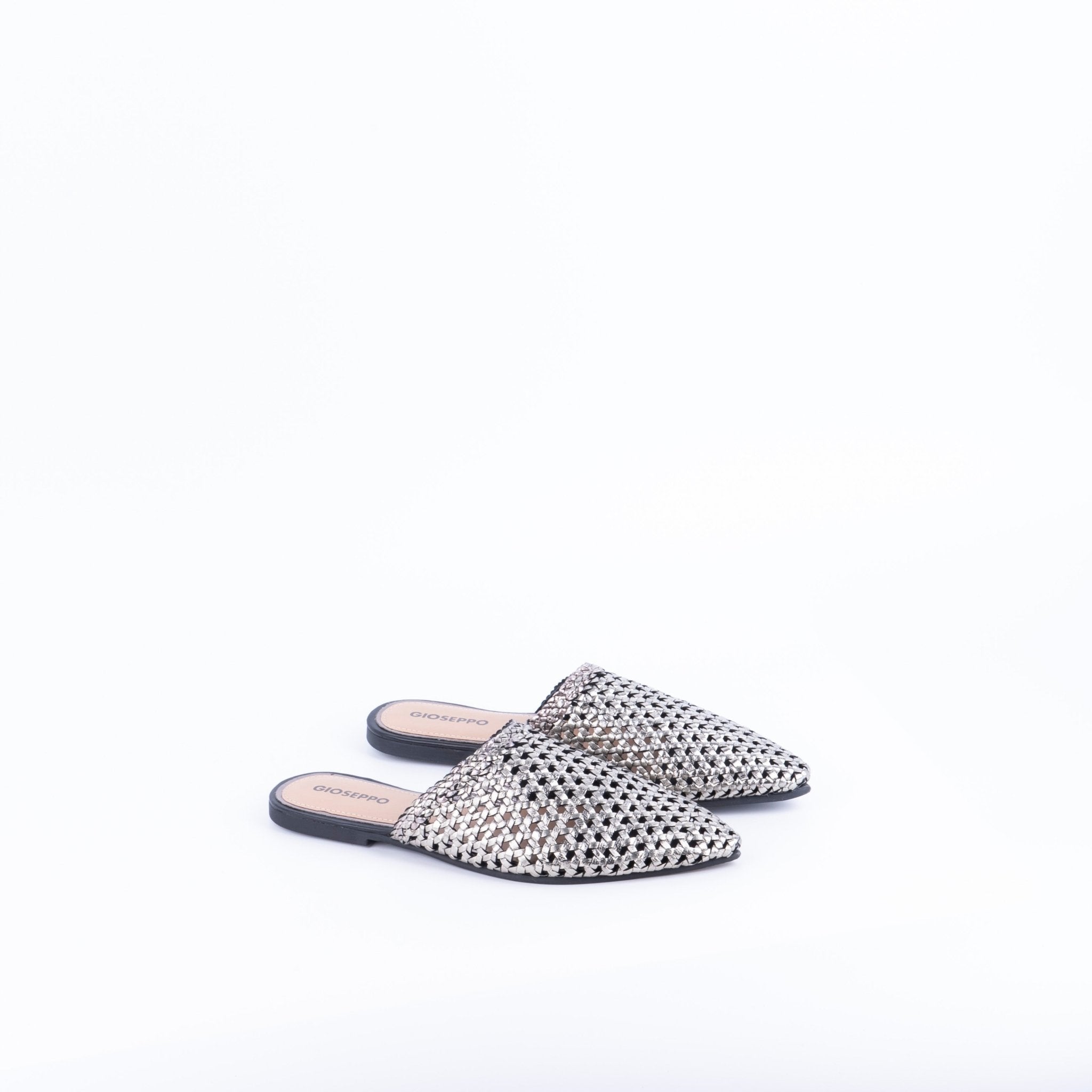 Closet GIO49085 - ciabattina in pelle argentata - Marta Ray