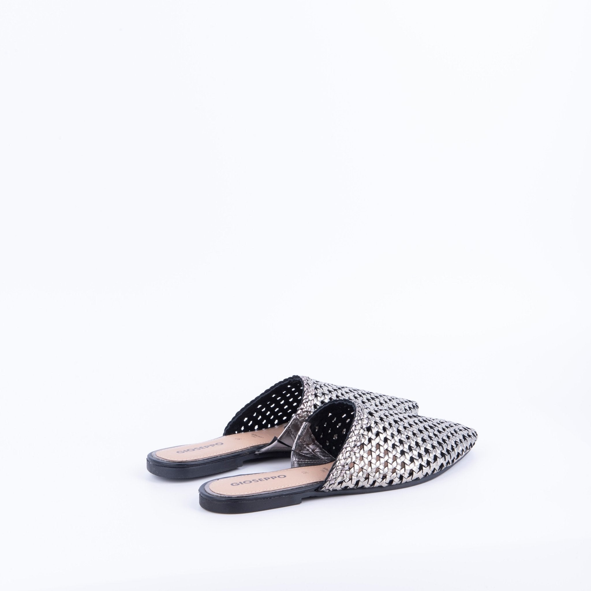 Closet GIO49085 - ciabattina in pelle argentata - Marta Ray
