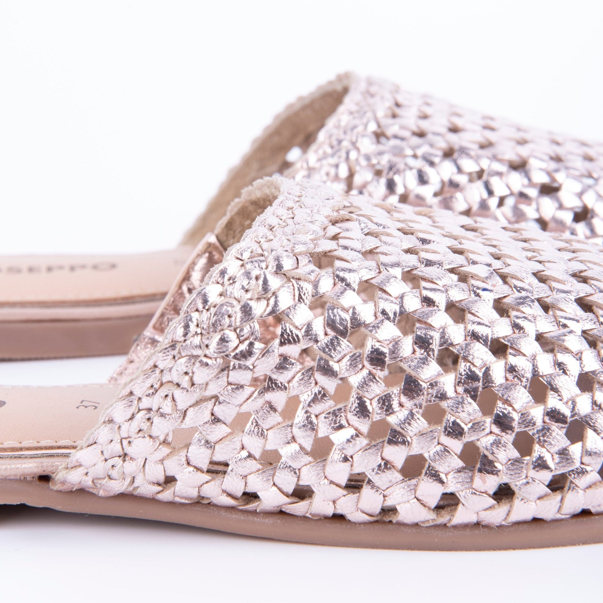 Closet GIO49085 - ciabattina in pelle dorata rame - Marta Ray