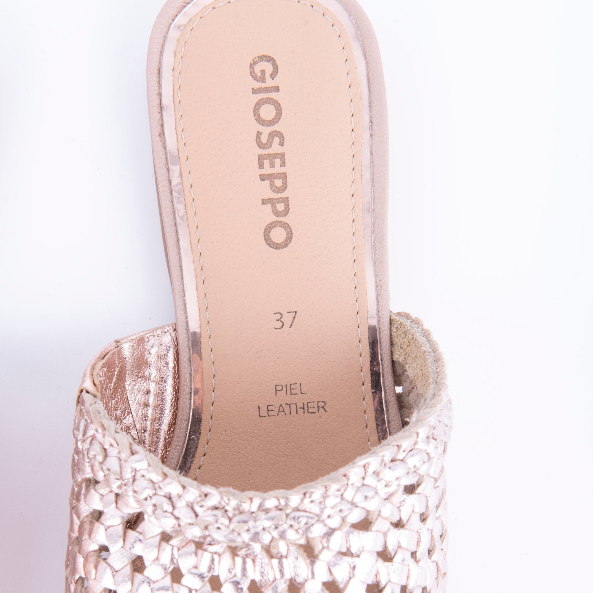 Closet GIO49085 - ciabattina in pelle dorata rame - Marta Ray
