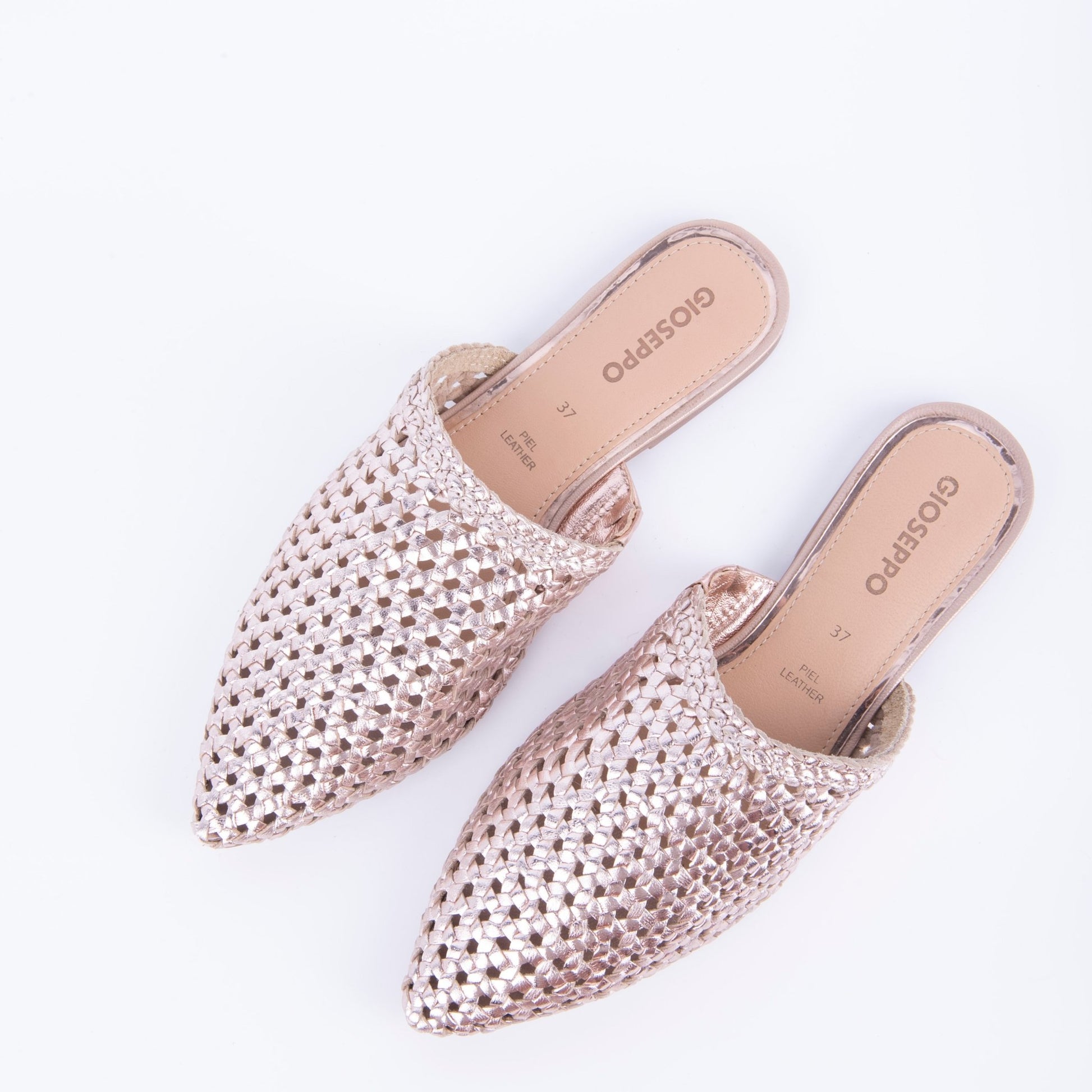 Closet GIO49085 - ciabattina in pelle dorata rame - Marta Ray